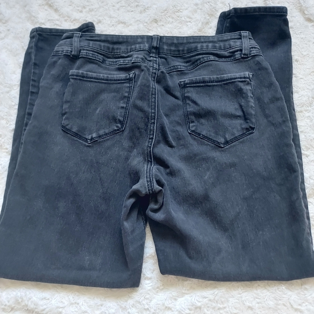 A3 Design Denim Black Stretch Jeans size 12 Normcore Casual Everyday - Picture 3 of 9